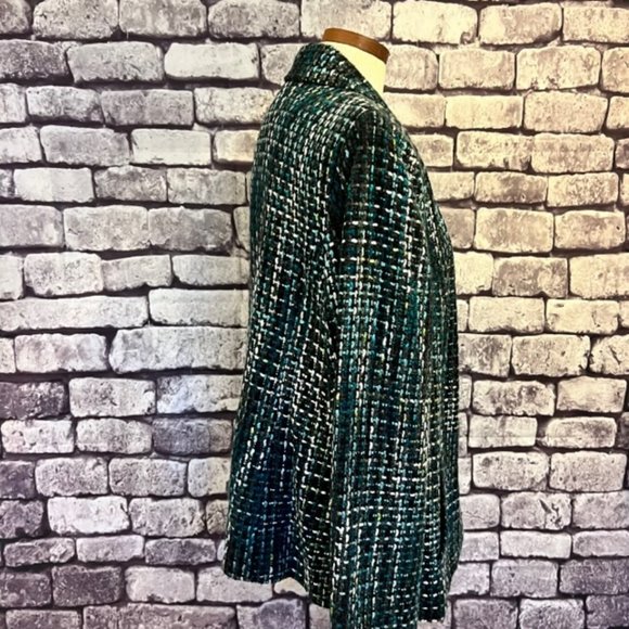 JM Collection NWT Fully Lined Long Sleeve Jacket Size 20W - Picture 8 of 10